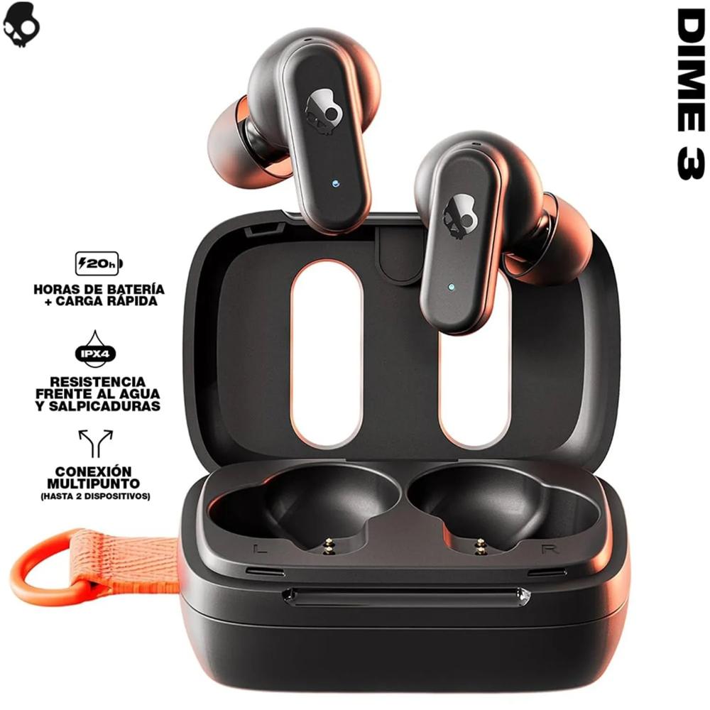 Skullcandy Dime 3 Audifonos Mini Bluetooth 5.3 True Wireless 20 Horas