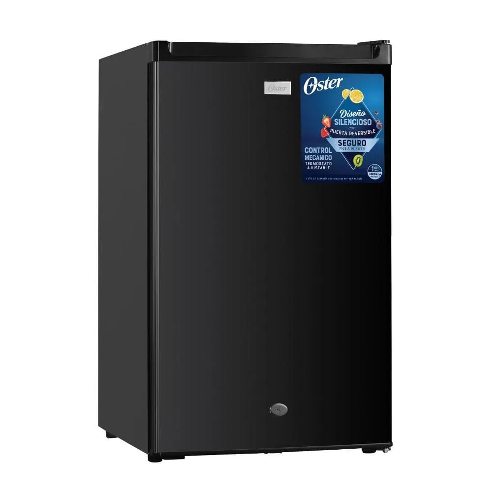 Frigobar Oster OS-PMB129BB Frost 122 Litros 1 Puerta Negro