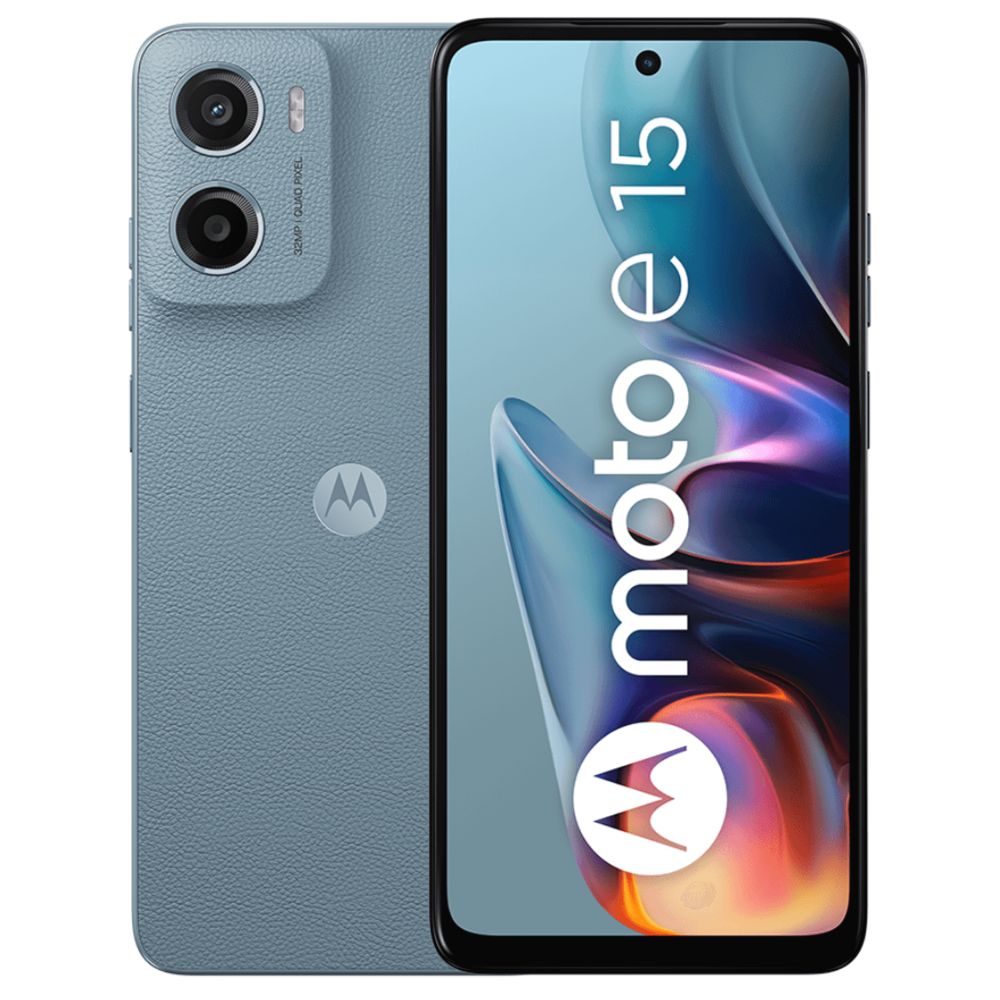 Celular 4G Motorola E15 64GB 2GB Azul