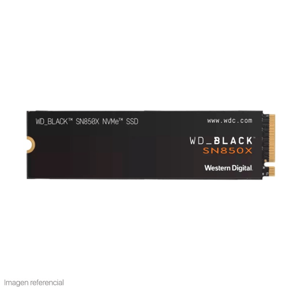 Unidad en estado solido Western Digital Black SN850X NVMe 1TB, M.2 2280