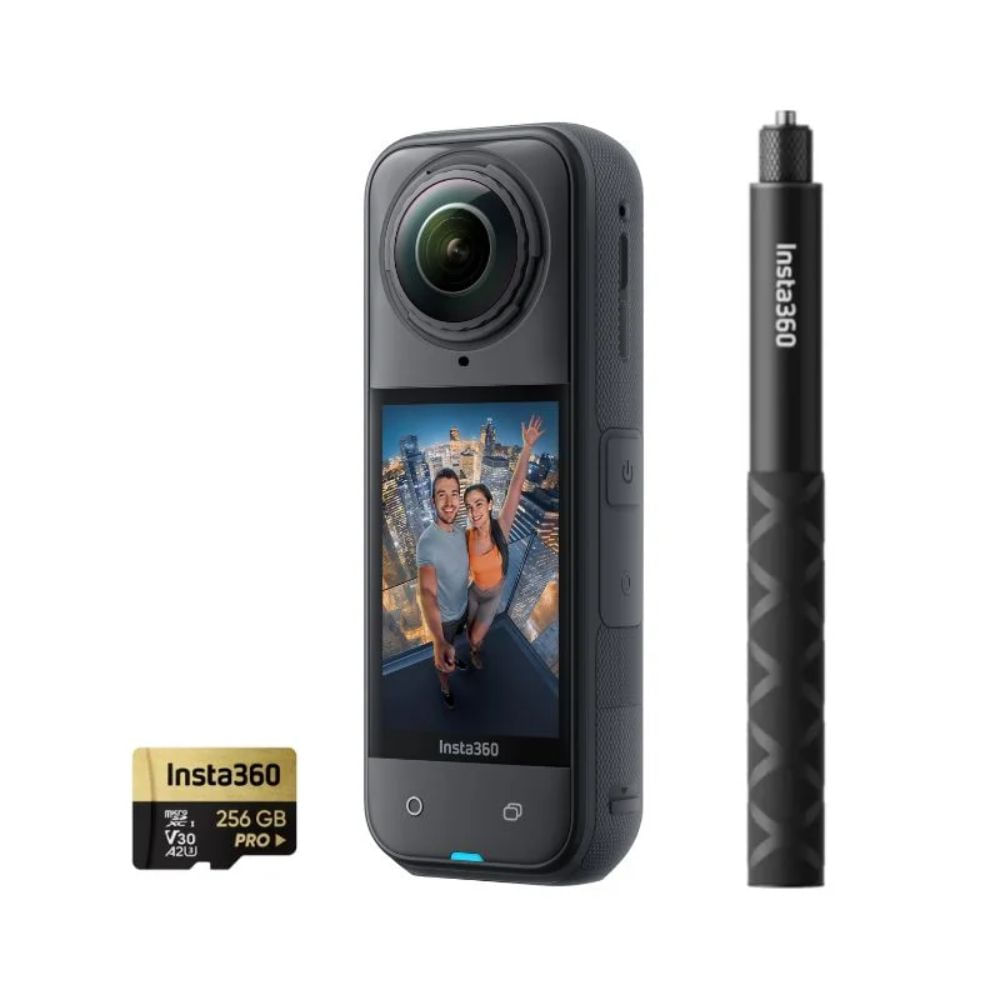 Insta360 X5 + Selfie Stick 114CM + Memoria 256GB Extreme Pro Insta360 X5 - Selfie Stick 114CM - Memoria 256 GB Extreme Pro Insta360 X5 + Selfie Stick 114CM + Memoria 256GB Extreme Pro Insta360 X5 - Selfie Stick 114CM - Memoria 256 GB Extreme Pro