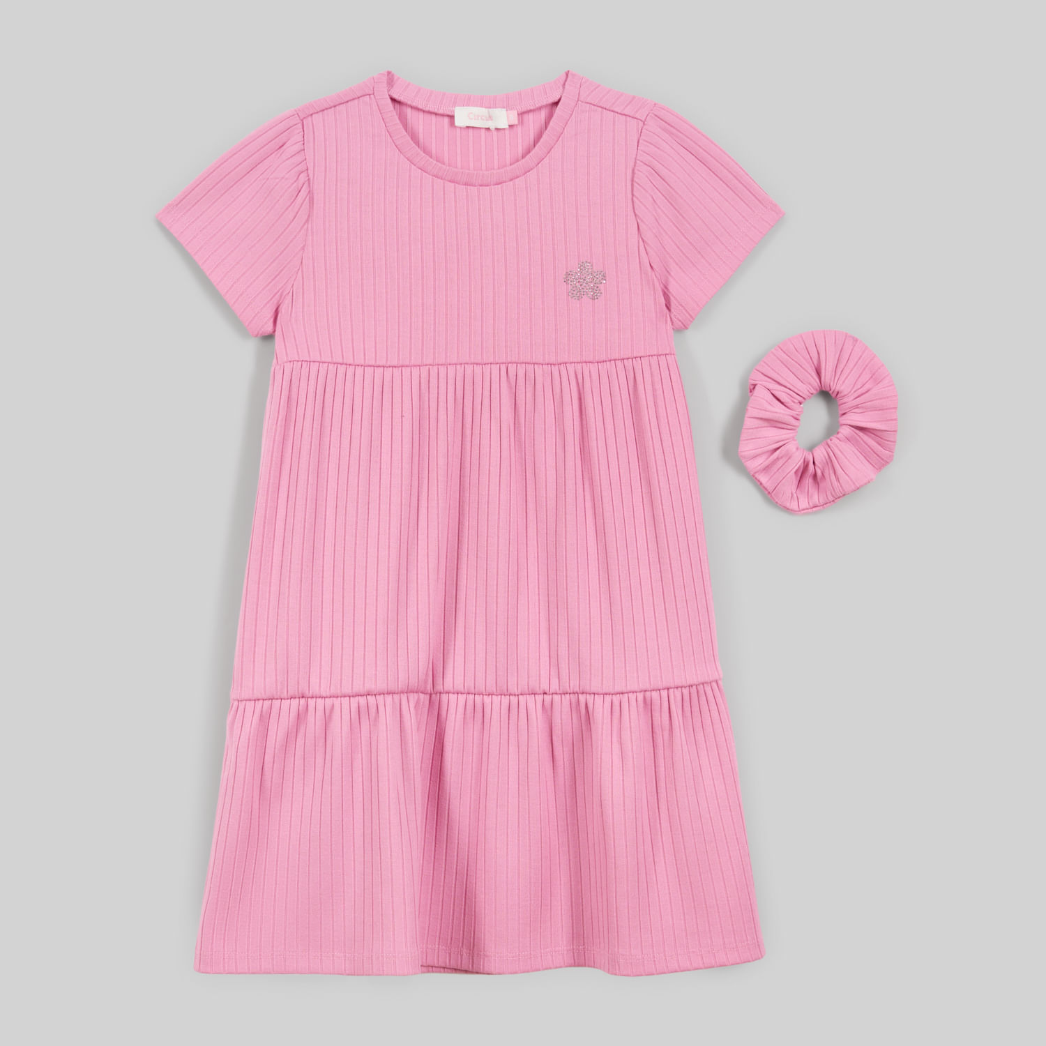 Vestido Para Niña Circus Rib + Maxi