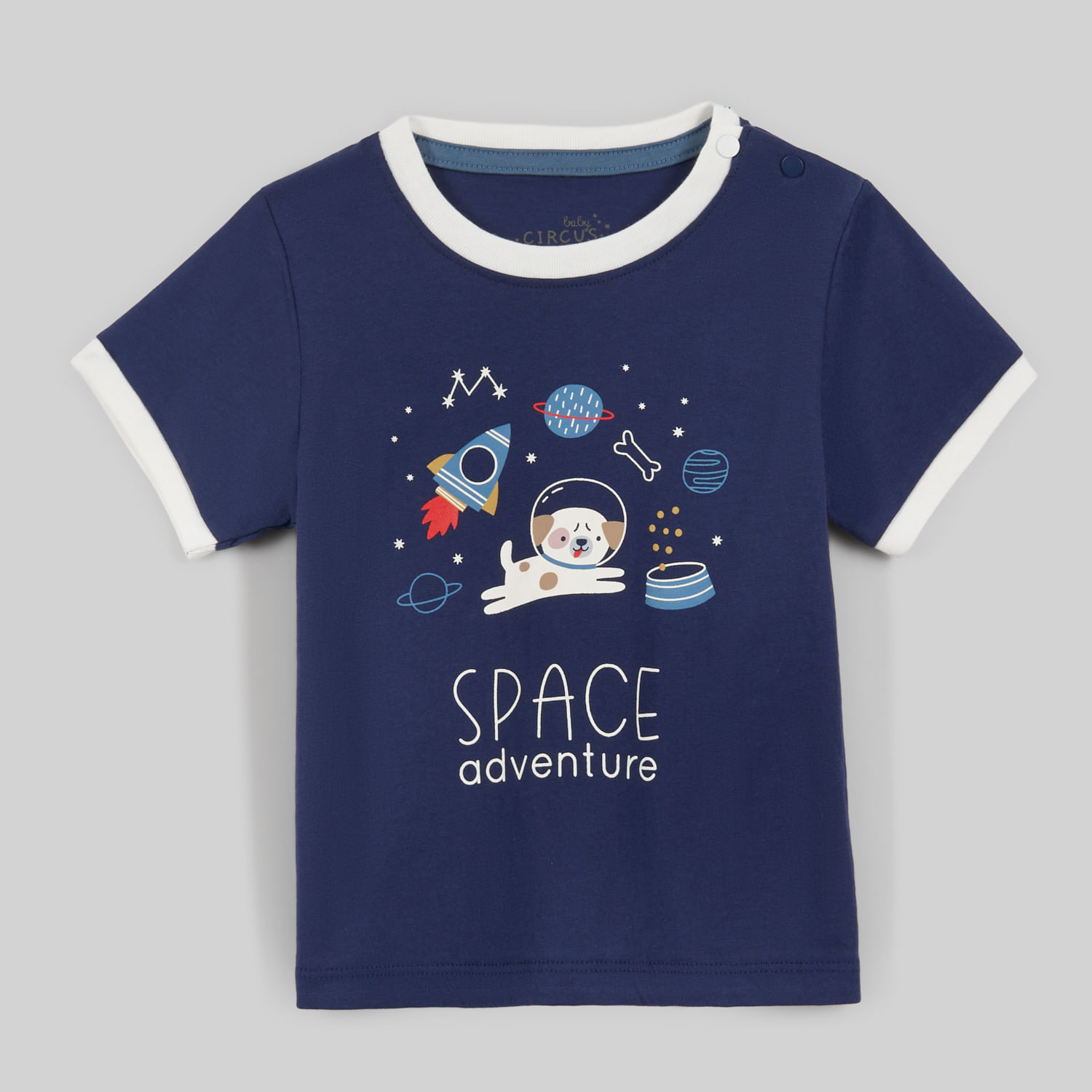 Polo Para Bebe Niño Baby Circus Collage W