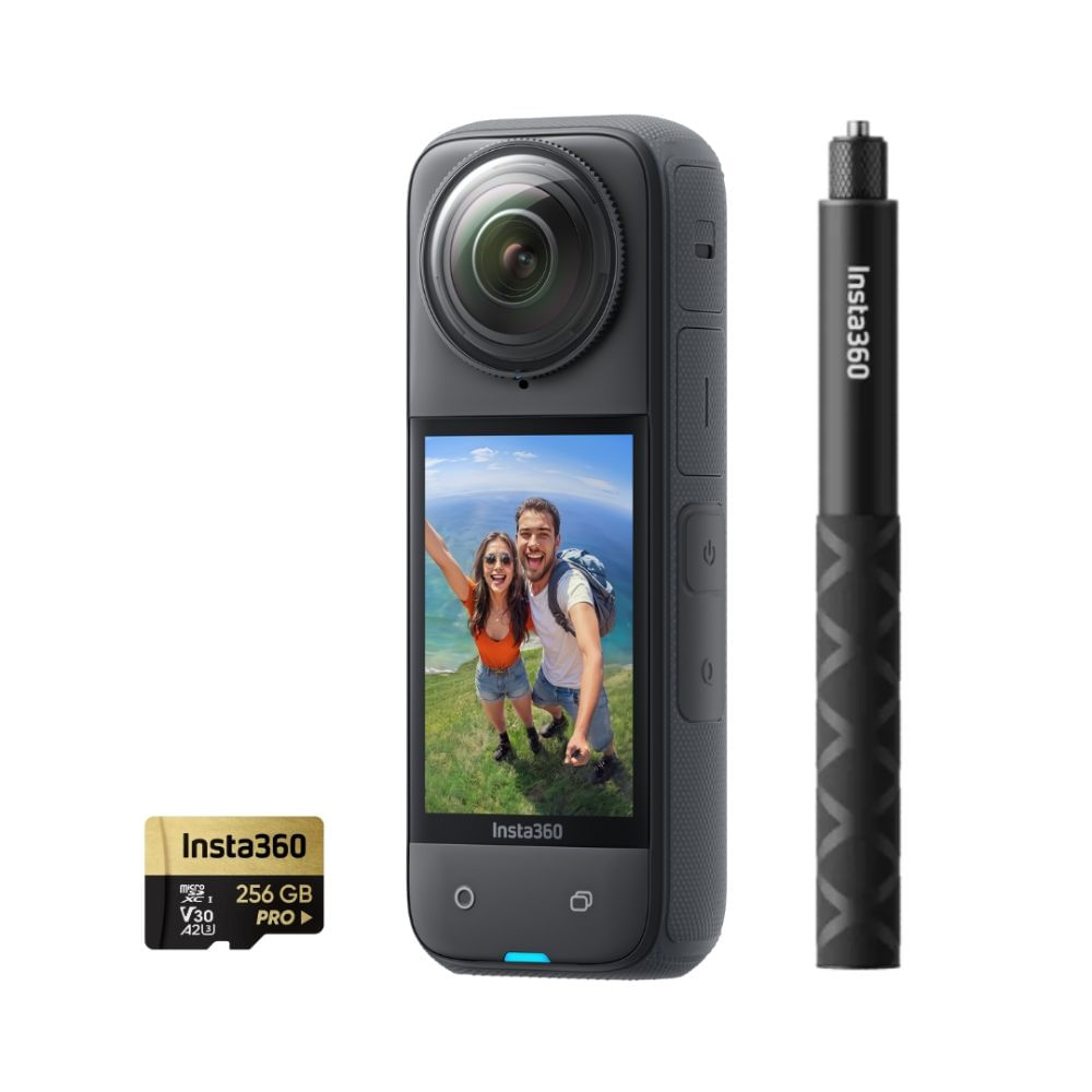 Insta360 X4 + Selfie Stick 114CM + Memoria 256GB Extreme Pro Insta360 X4 - Selfie Stick 114CM - Memoria 256GB Extreme Pro Insta360 X4 + Selfie Stick 114CM + Memoria 256GB Extreme Pro Insta360 X4 - Selfie Stick 114CM - Memoria 256GB Extreme Pro