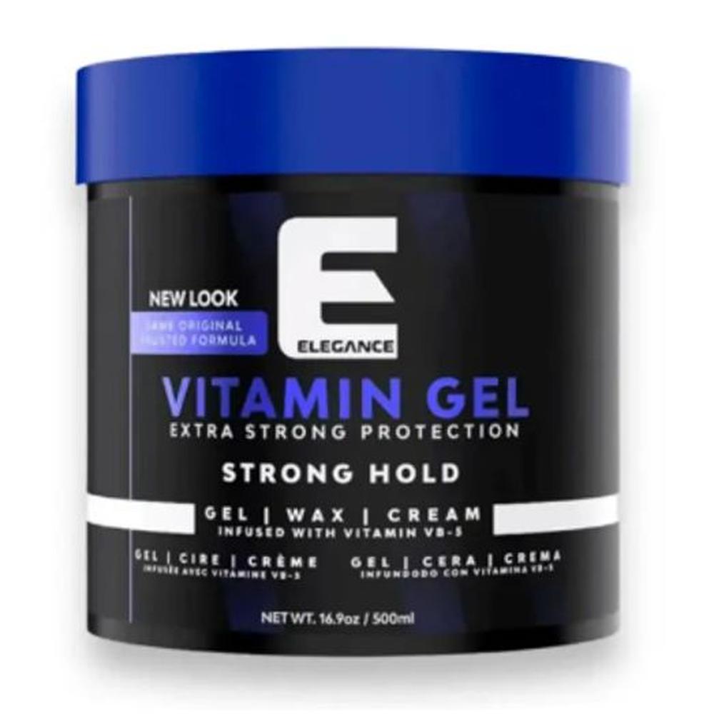 Elegance Gel Vitamin Pro-VB-5 Extra Strong 500ml Gel para el Cabello