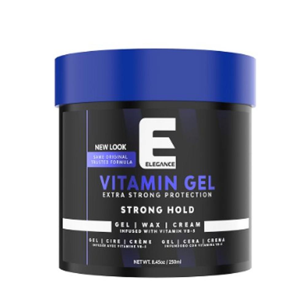Elegance Gel Vitamin Pro-VB-5 Extra Strong 250ml Gel para el Cabello