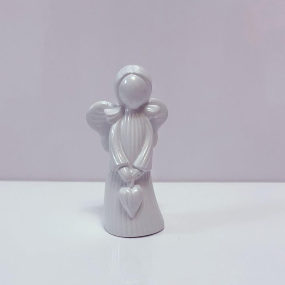 Adorno Decorativo Yoyahove Angelita de Cemento Bla