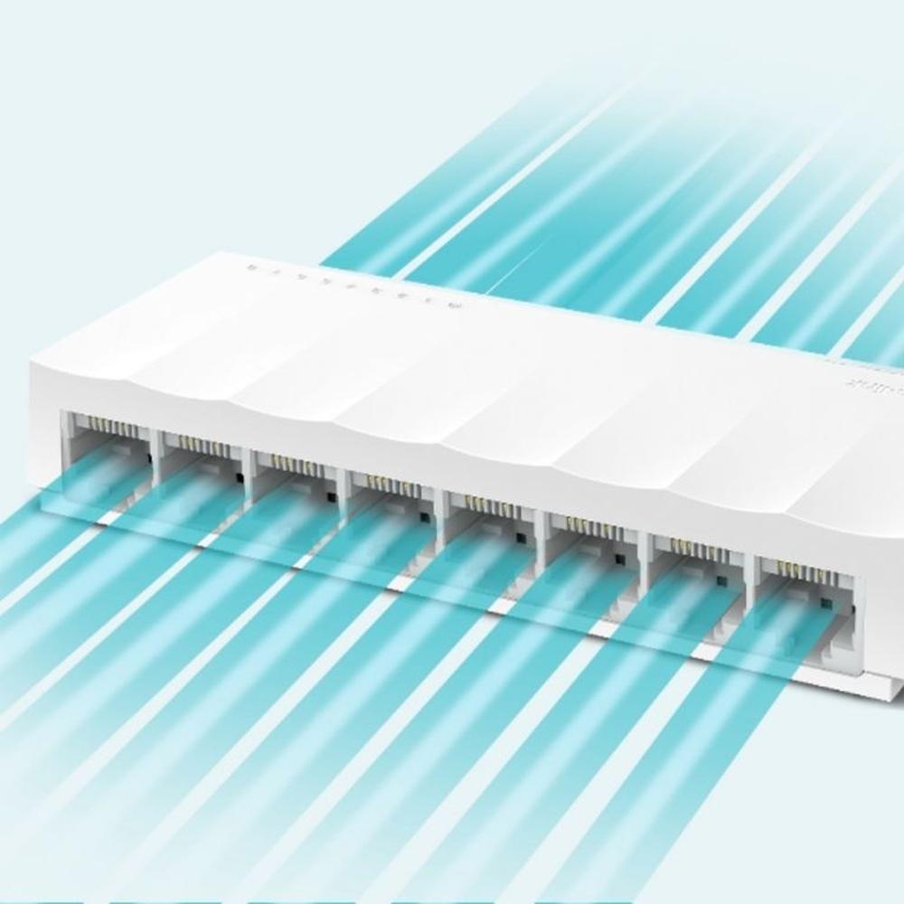 TP-Link LS1008 Switch de Red 8 Puertos 10/100 Mbps - Oechsle