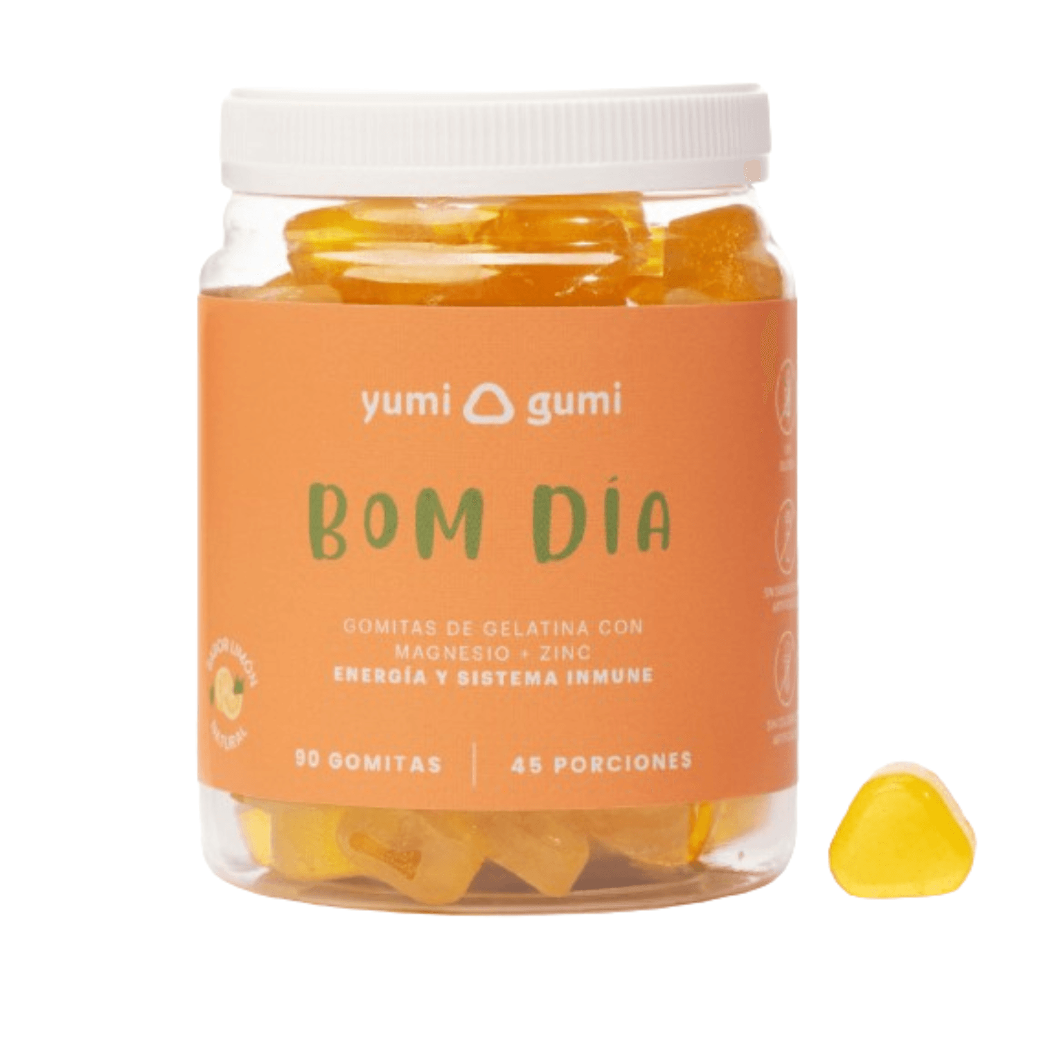 Bom Día Gomitas Yumi Gumi 90 Und Limón