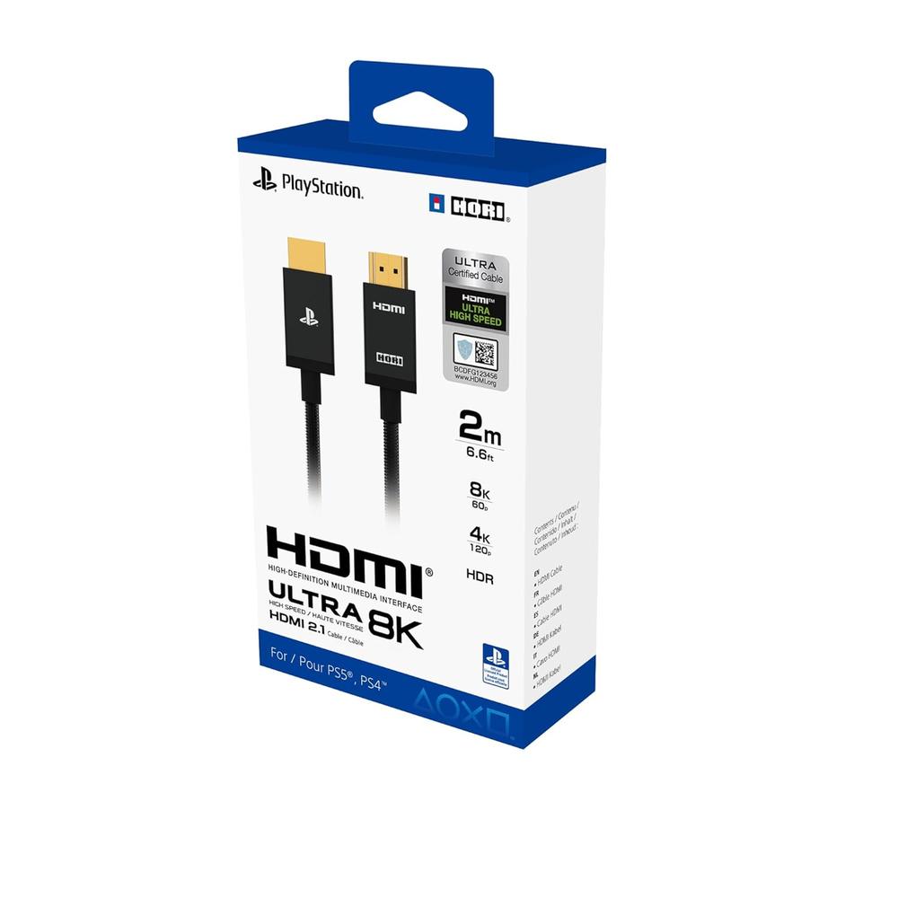 CABLE HDMI ULTRA ALTA VELOCIDAD HORI | PLAYSTATION 5