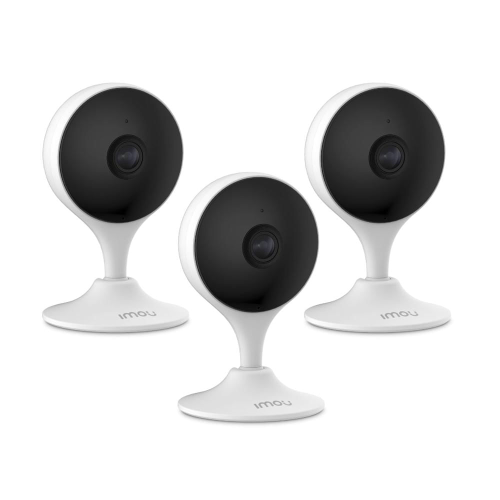 Kit de 3 Cámara De Seguridad WiFi Imou Cue 2 De Lente Fijo Resolución Full Hd