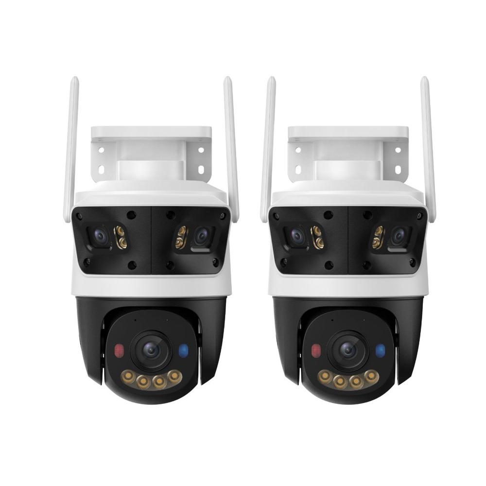 Kit 2 Cámaras de Seguridad WiFi Imou Cruiser Triple 11MP 360° Exterior Visión Nocturna