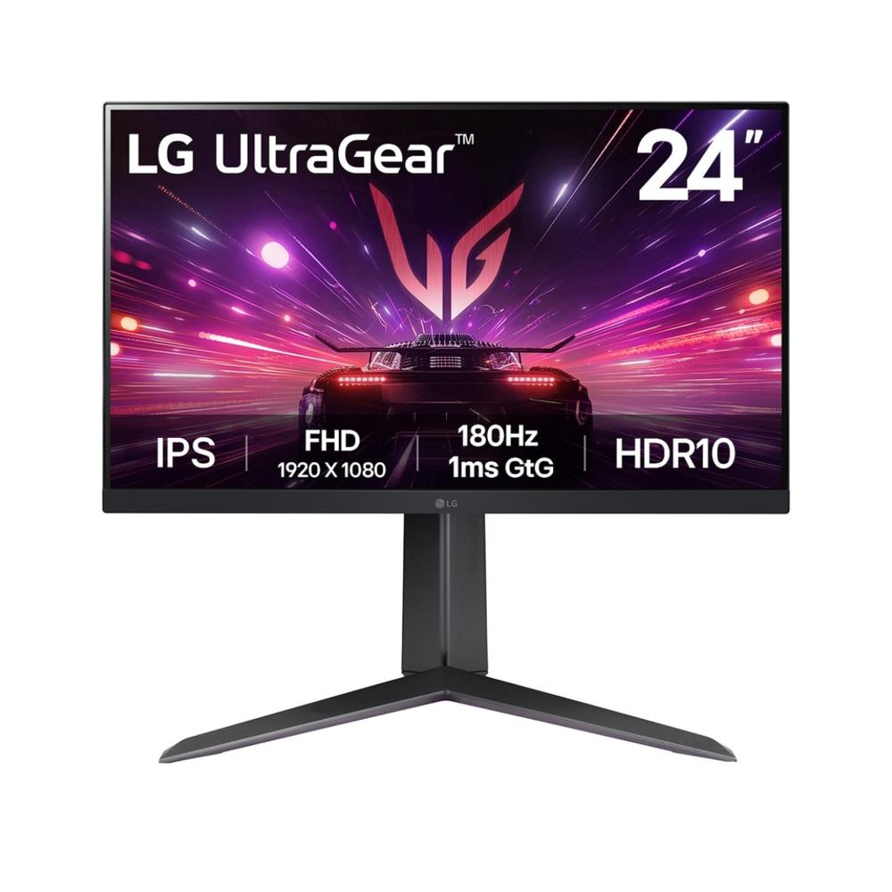 Monitor Gamer LG UltraGear 24GS65F-B Pivoteable 24 IPS FHD 180Hz 1ms NVIDIA G Sync 24GS65F