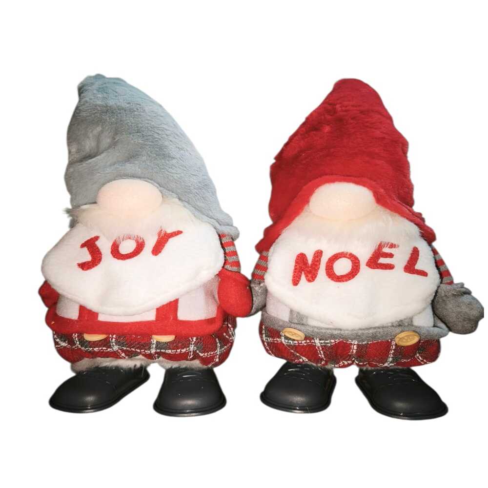 DECORACION DE MUÑECOS DE GNOMO MUSICAL NAVIDEÑOS