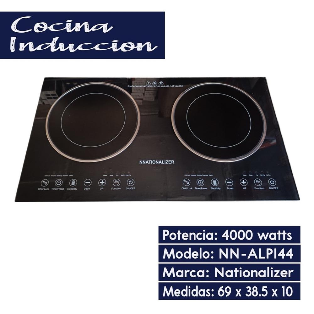 Cocina de Inducción Doble Hornilla NNationalizer 2000 + 2000 Watts NN-ALPI44