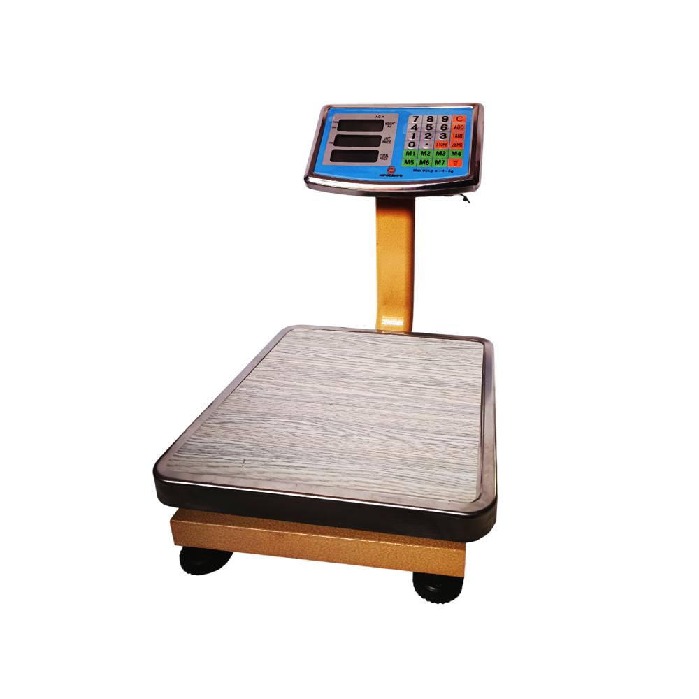 Balanza Industrial 99 Kg con Plataforma HPC-99KG Teclado de Goma