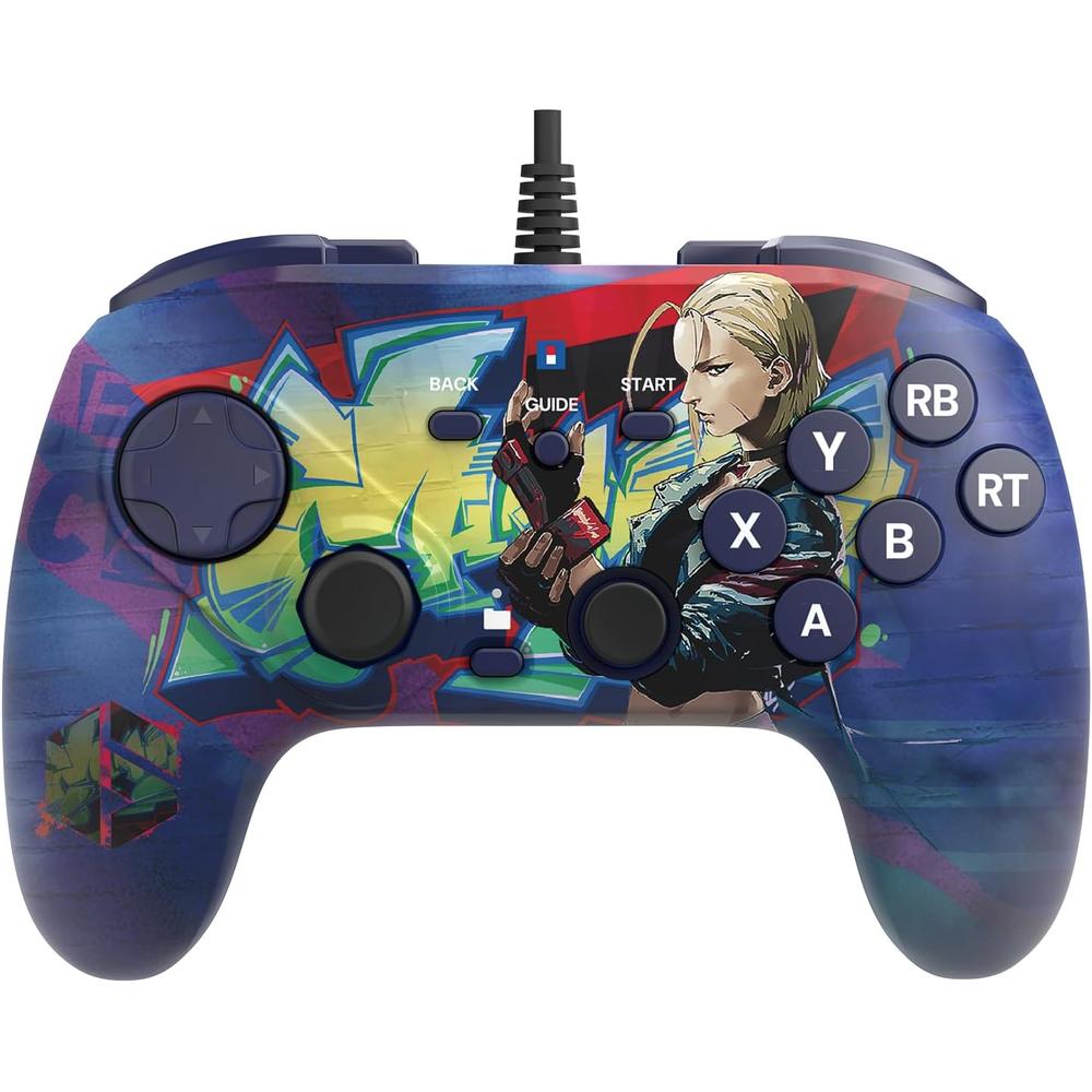 Hori Mando de combate Octa Street Fighter 6 Cammy Edition para PC Windows