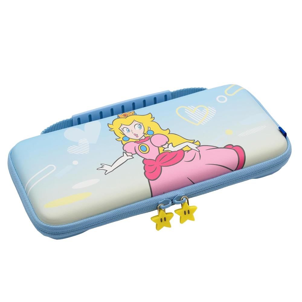 Hori Estuche Slim Tough Pouch City Pop Peach para Nintendo Switch