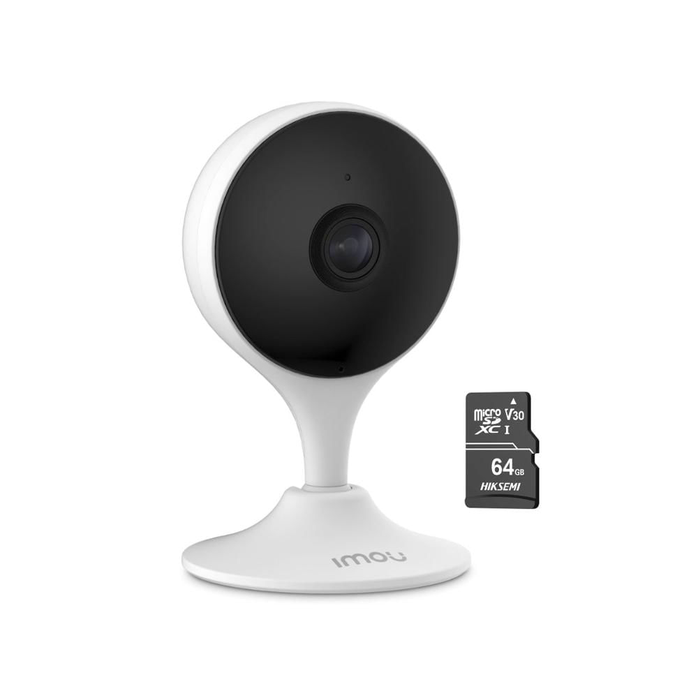 Cámara Seguridad Wifi Imou Cue 2 Fijo Full HD + Micro SD 64GB De Lente Fijo