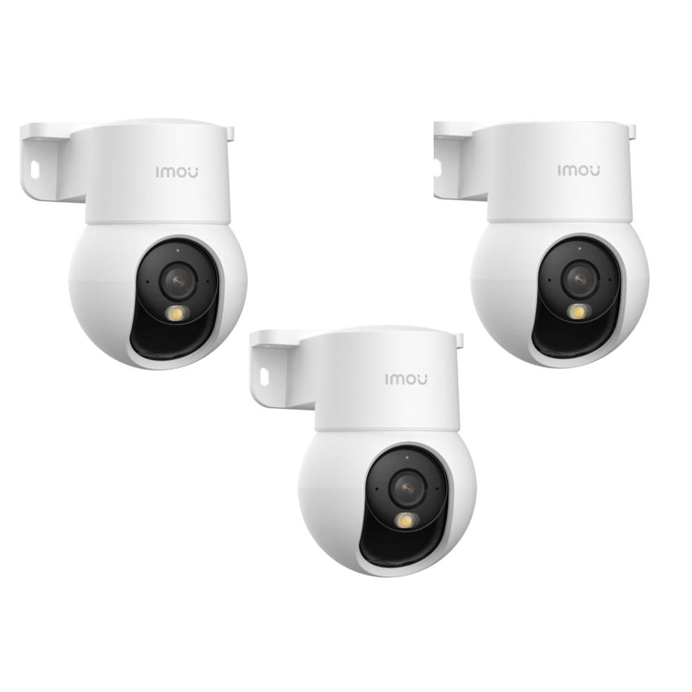 Kit 3 Cámaras de Seguridad WiFi Imou Ranger Mini 2K 3MP Interior Visión 360°