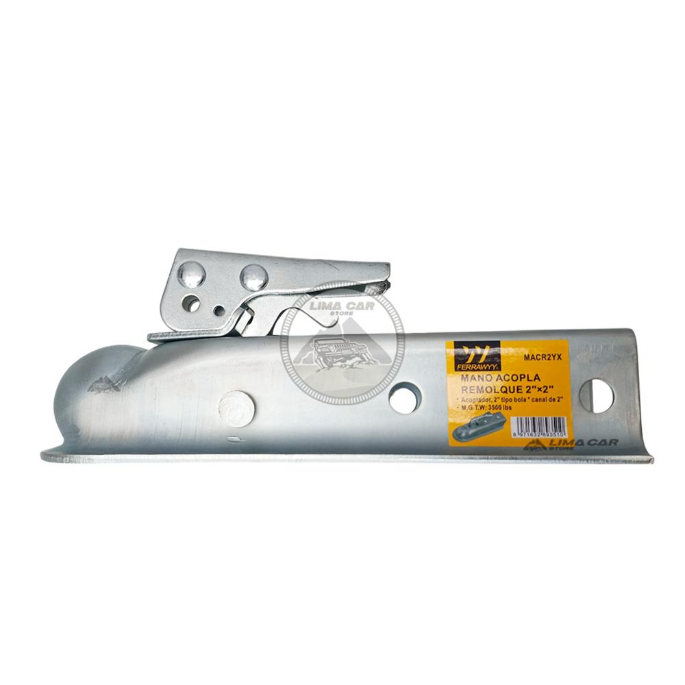 Acople para bola de Remolque 2Pulg Ancho 2Pulg Carreta Trailer