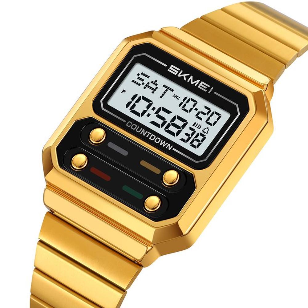 Reloj Skmei 2448 Correa Acero Digital Analogo