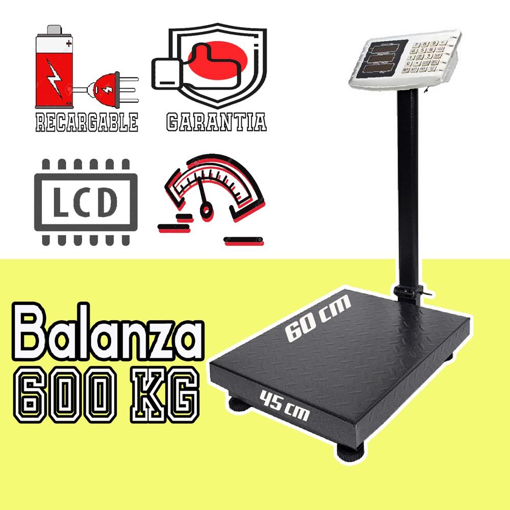 Balanza Industrial 600 Kg HIPOCAMPO con Plataforma HP-600KG-1