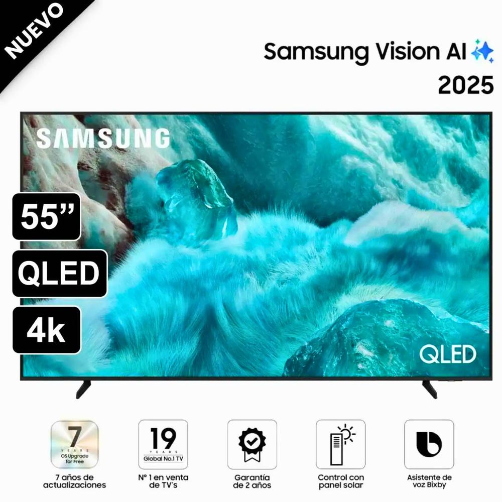 Televisor Samsung 55 QLED Smart UHD 4K Vision Ai QN55Q7FAAG
