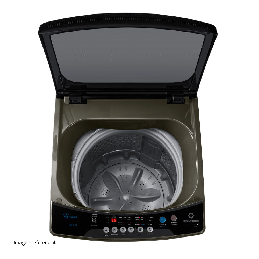 Lavadora Automática Indurama LRI-16DTN 16kg Negro