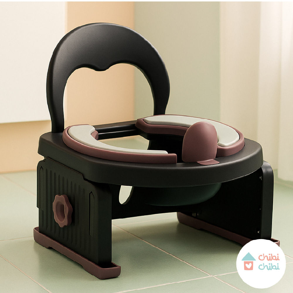 BACÍN PLEGABLE. NEGRO