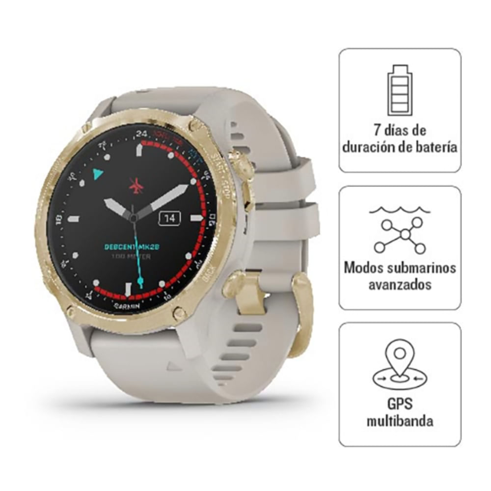 Smartwatch Running Garmin Forerunner 970 Gris/Indigo+E10:E1