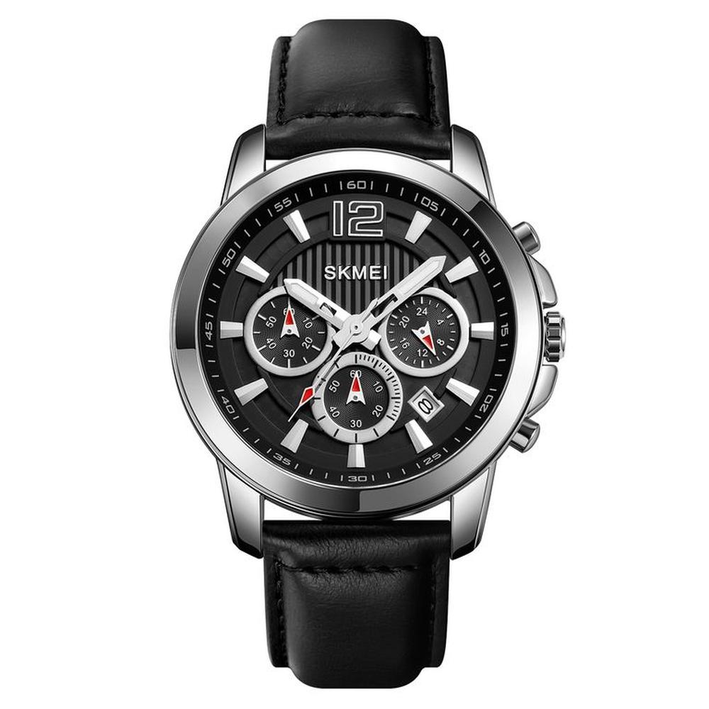 Reloj Skmei 1989 Cronómetro Correa de cuero