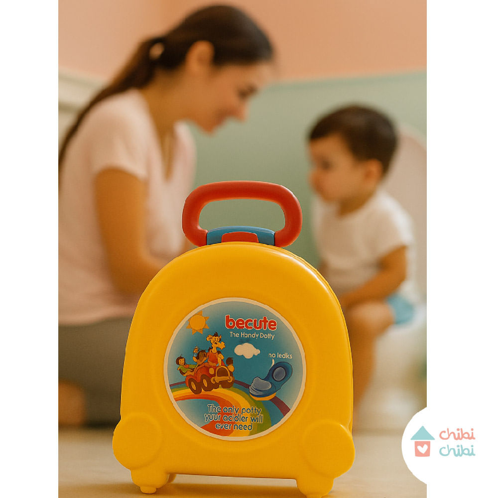 BACÍN PORTÁTIL - AMARILLO