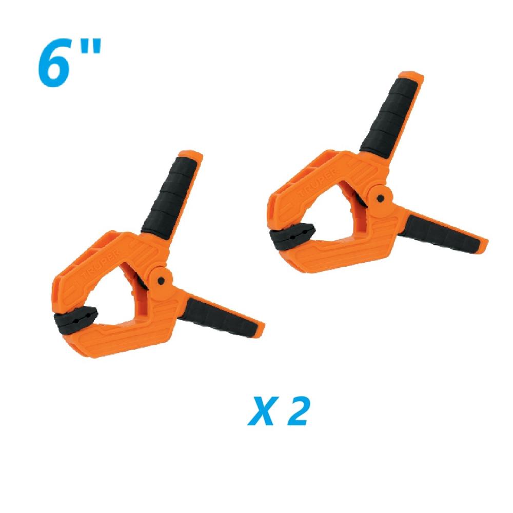 Prensa de Resorte 6"" x 2 Unidades Truper 17701