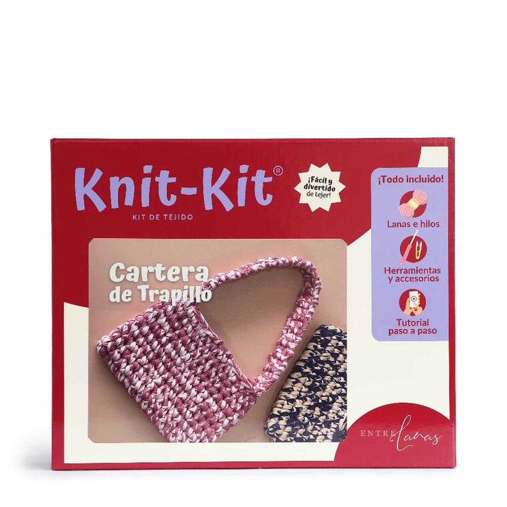 Kit de Tejido Cartera De Trapillo