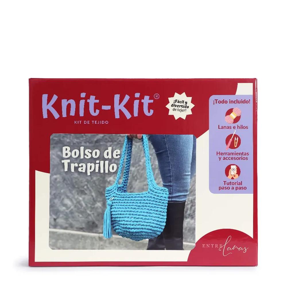 Kit de Tejido Bolso De Trapillo