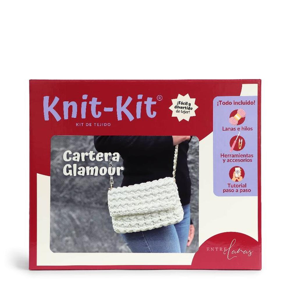 Kit de tejido Cartera Glamour