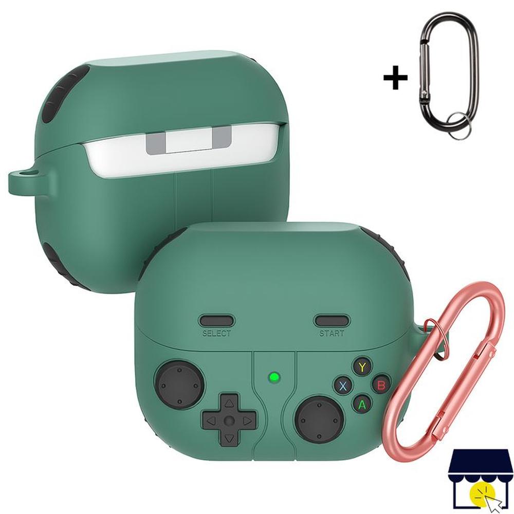 Case funda de silicona para Galaxy Buds 3 3 Pro - Verde