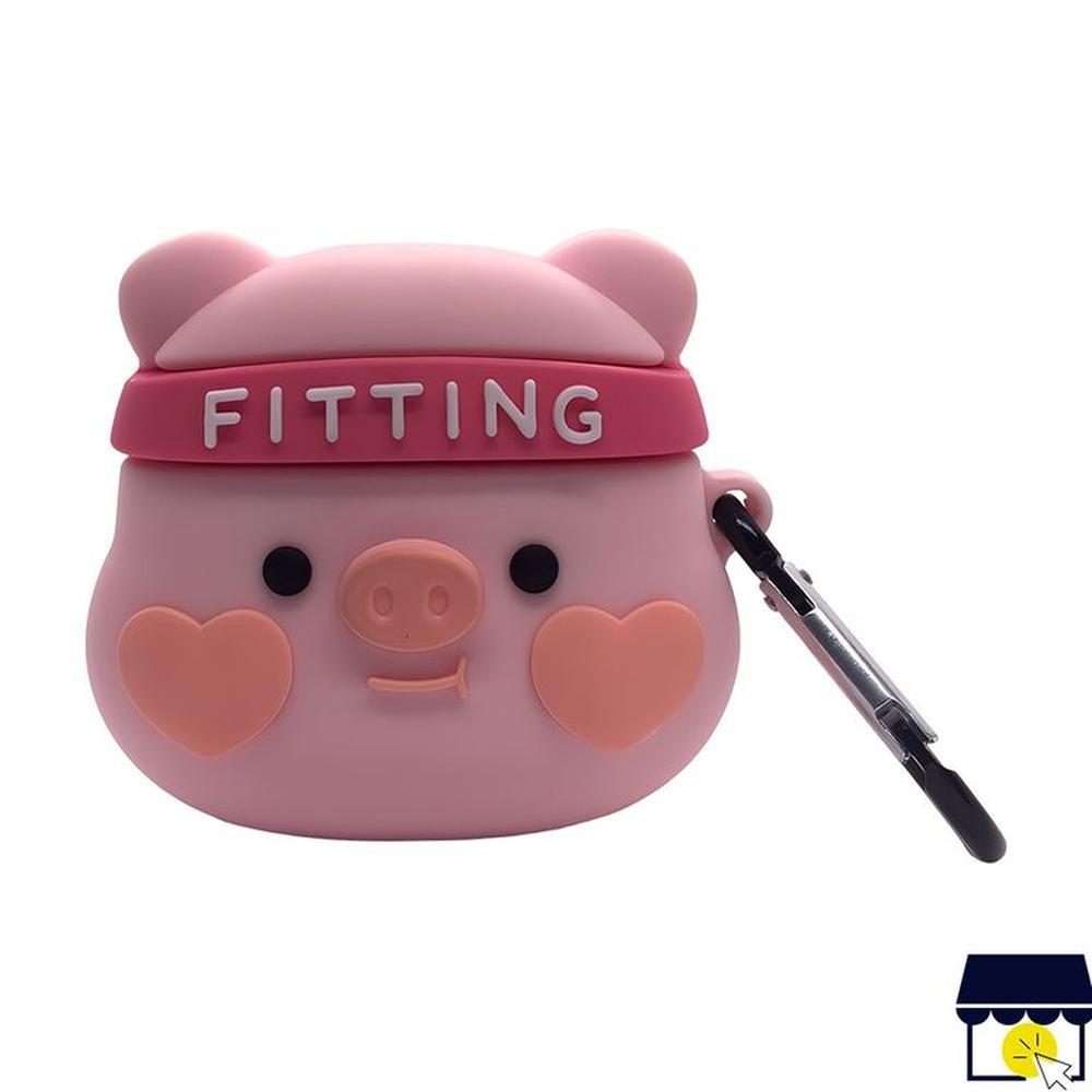 Case para Airpods 2 - Cerdito Fitting