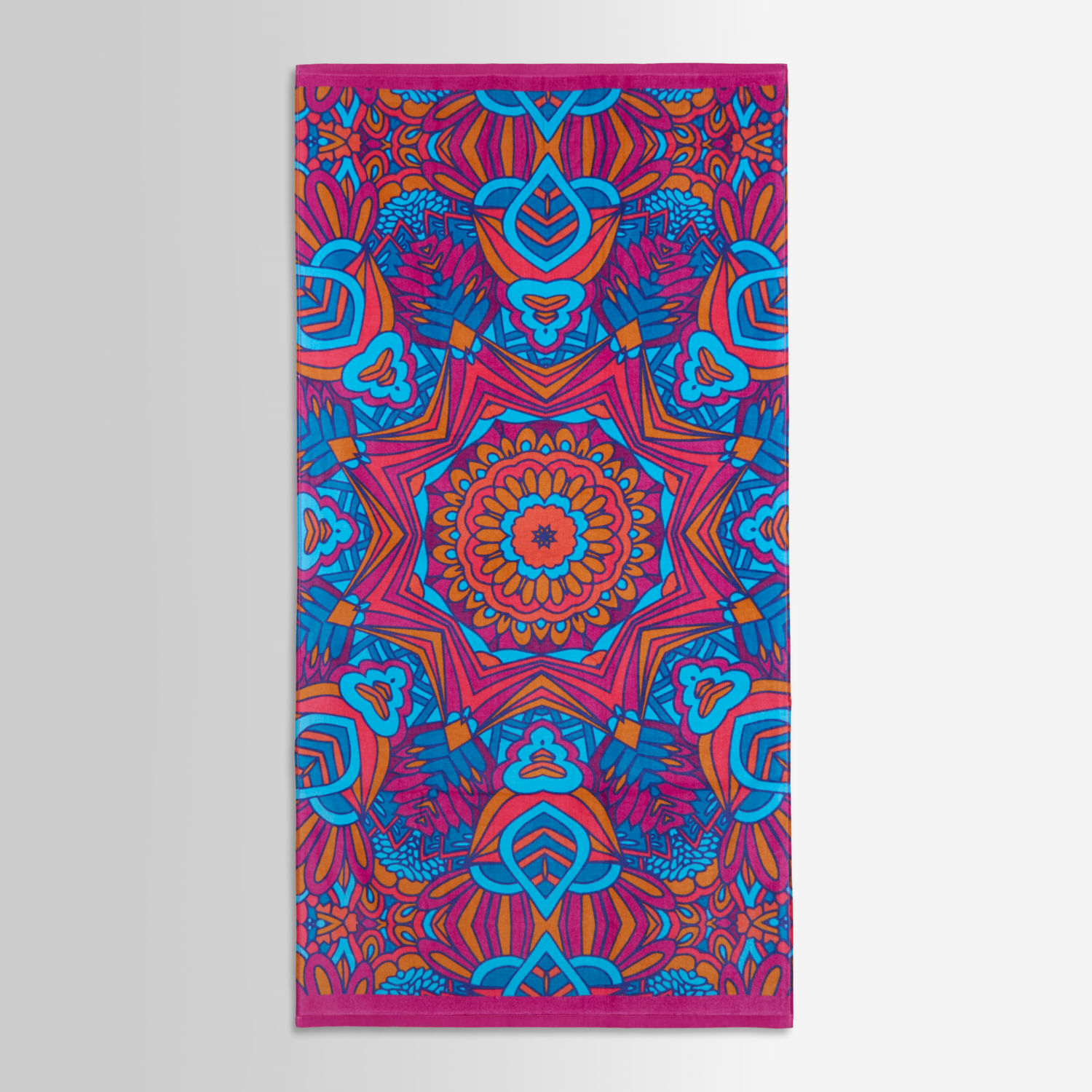 Toalla de Playa Pv26 Rectangular Mandalas