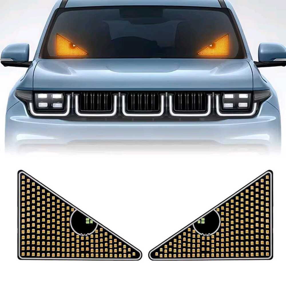 Ojos Led para Autos  Diseño Triangular