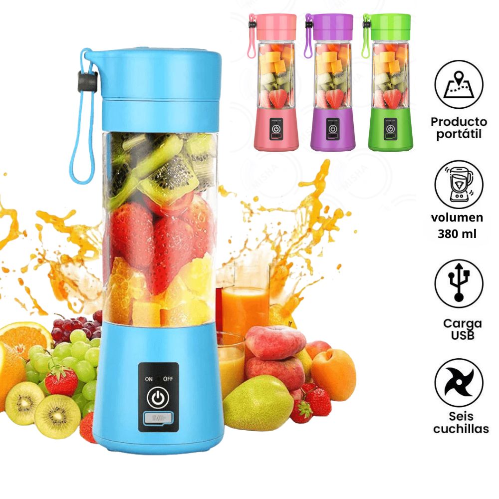 Mini Licuadora Portátil Recargable
