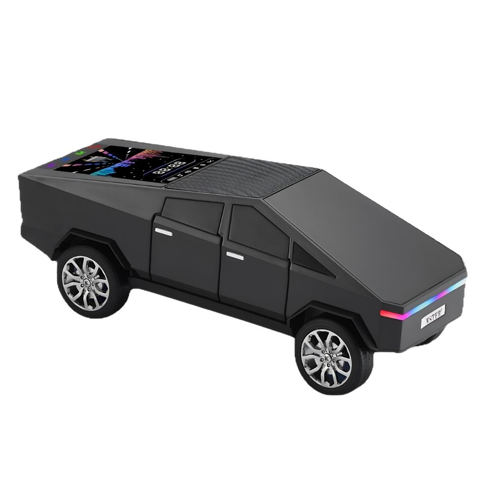Parlante Bluetooth Camioneta Futurista 15W con Pantalla LED y Radio FM  BS-P8719B