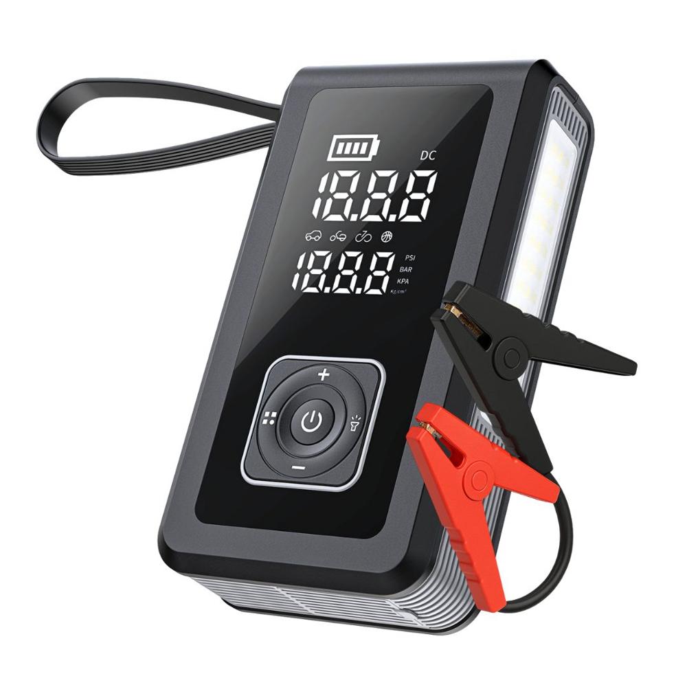 Arrancador 5 en 1 Linkmax con Compresor 150 PSI, Power Bank