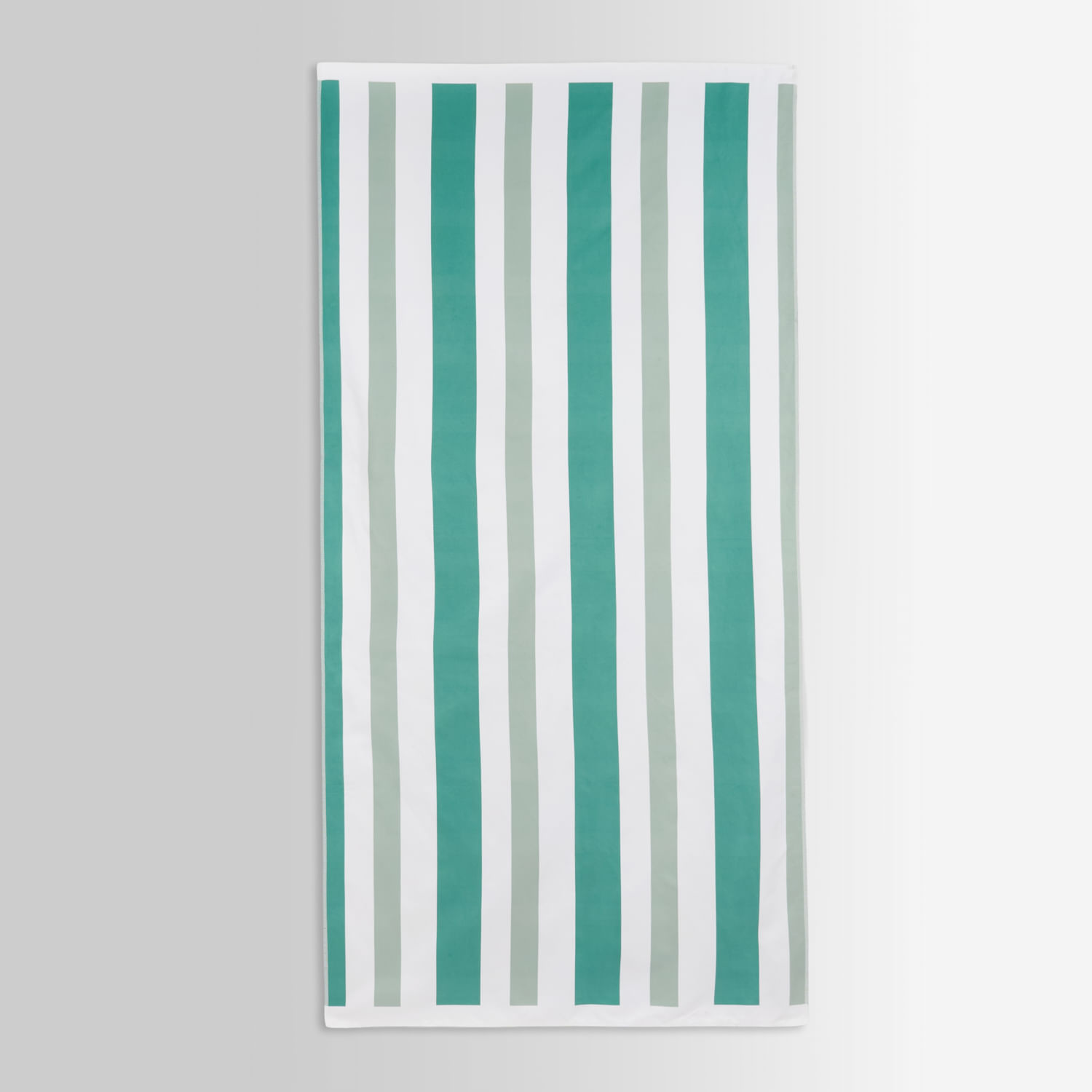 Toalla de Playa Pv26 Microfibra Rayas Verde