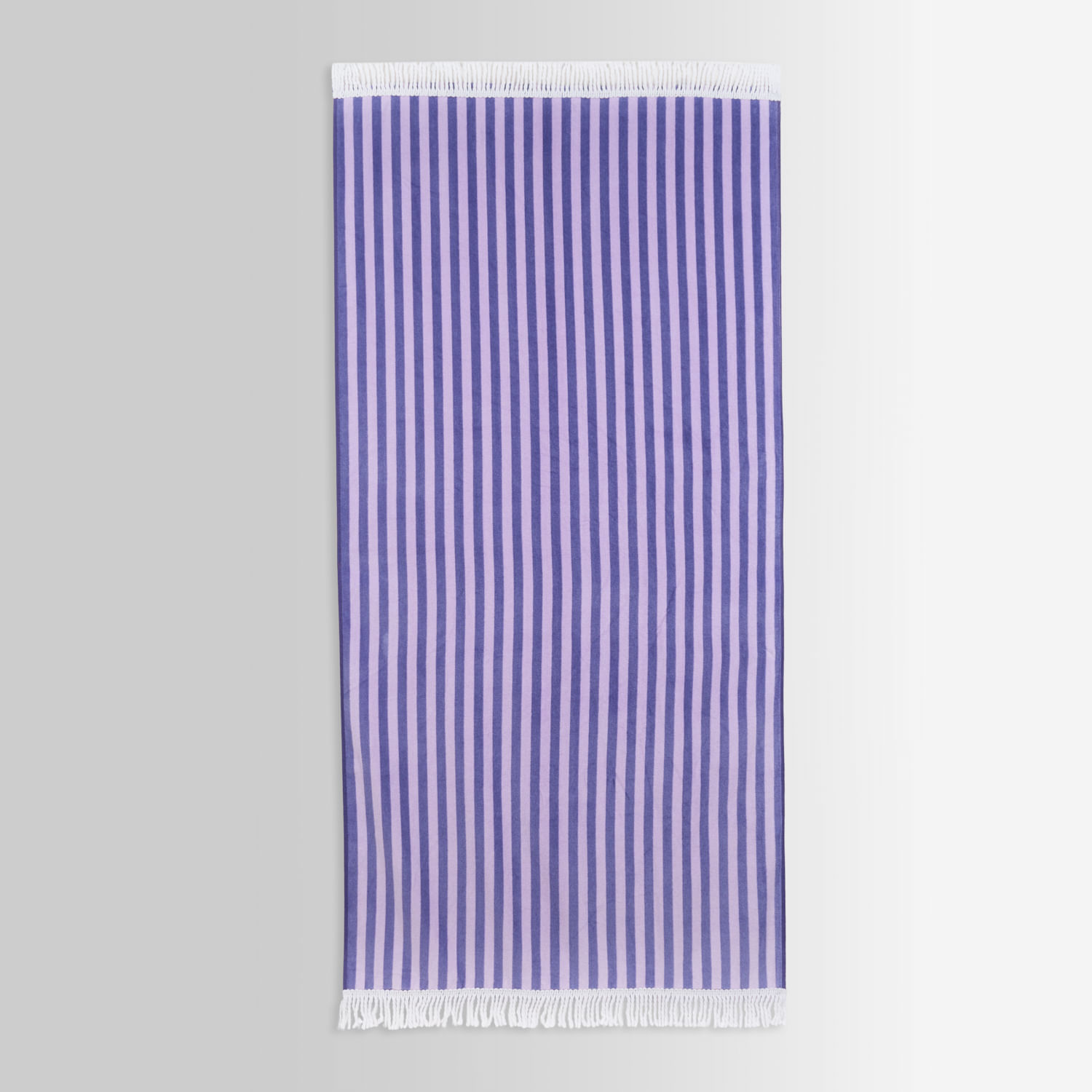 Toalla de Playa Pv26 Algodón Velour Rayas Orchid