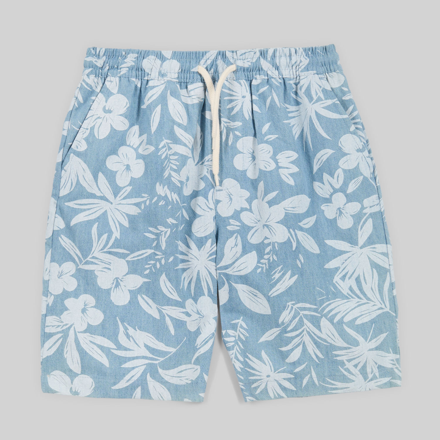 Short Para Niño Circus Nautic Flowers