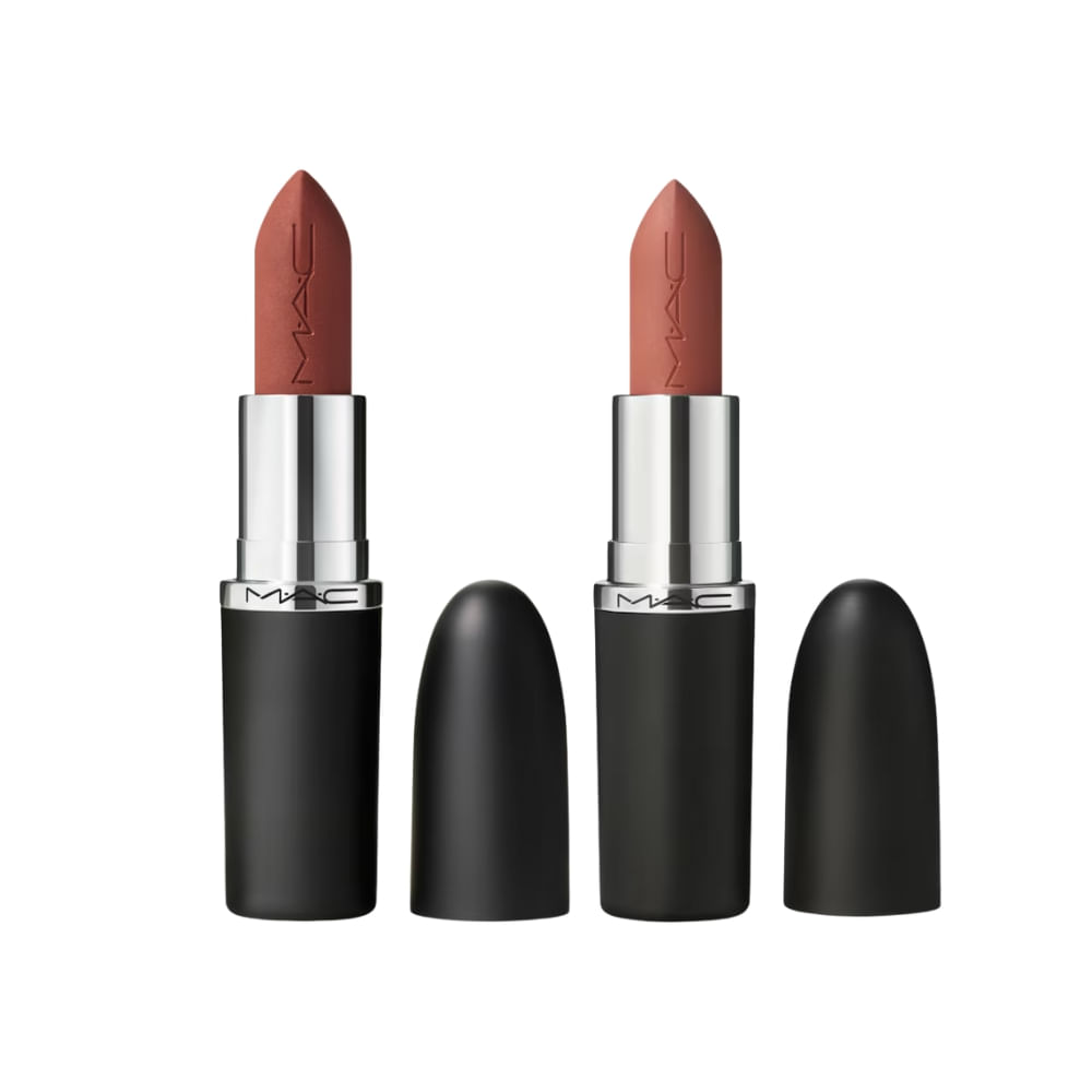 Dúo Labiales Mac Macximal Matte Warm + Cool Teddy