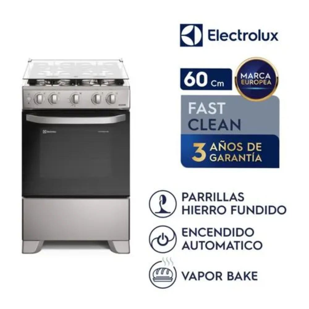 Cocina a Gas Electrolux 4 Hornillas  FE4ISR