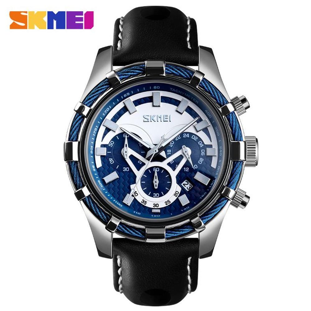 Reloj Skmei 9189 Azul Correa de cuero